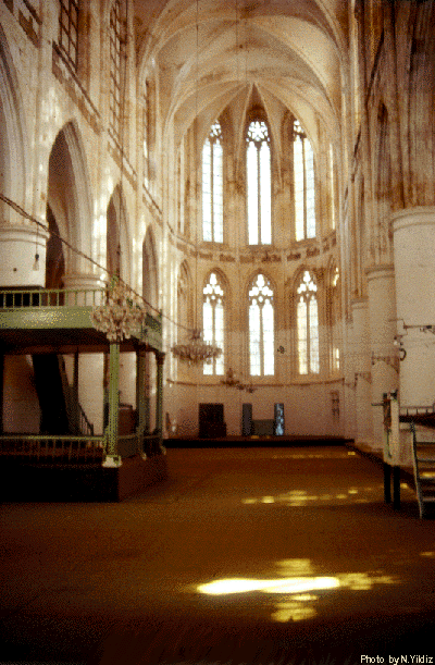 Interior of the building: Lala Mustafa Paşa Mosque (St Nicholas Cathedral) 