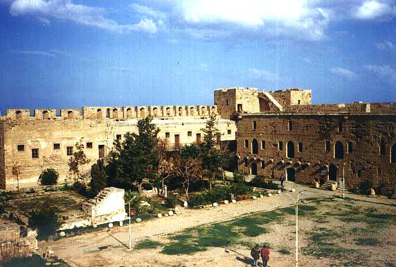 Inside the Kyrenia Castle
