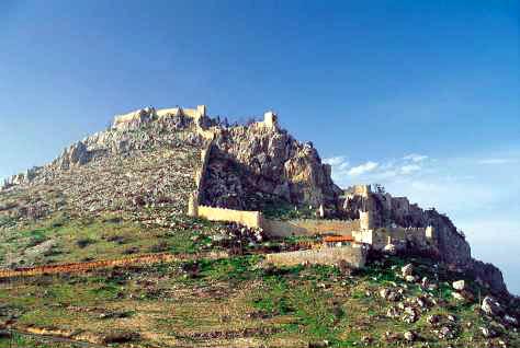 St Hilarion Castle overlooking Kyrenia