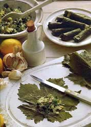 Yalanci Dolma (Stuffed Vine Leaves)