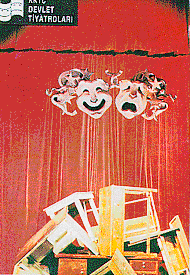 A poster of the Turkish-Cypriot State Theatres