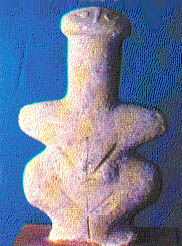 Cyprus Chalcolitic Age statue
