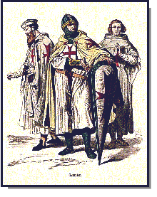 Costume of the Knights Templars