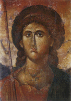 Greek Orthodox icon from Apostolos Barnabas Monastery